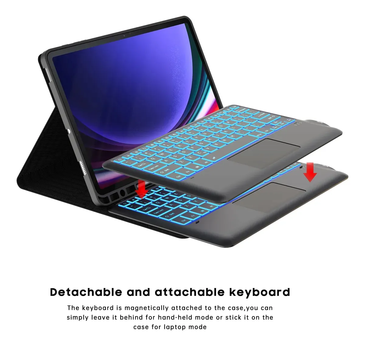 Bluetooth Keyboard Case with Touchpad Bluetooth Keyboard Case with Touchpad